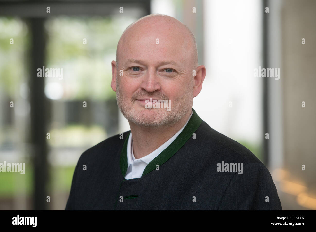 Munich, Germany. 03rd May, 2017. Andreas Lambeck, general manager of the television broadcaster sonnenklar.TV, seen in Munich, Germany, 03 May 2017. Photo: Tobias Hase/dpa/Alamy Live News Stock Photo