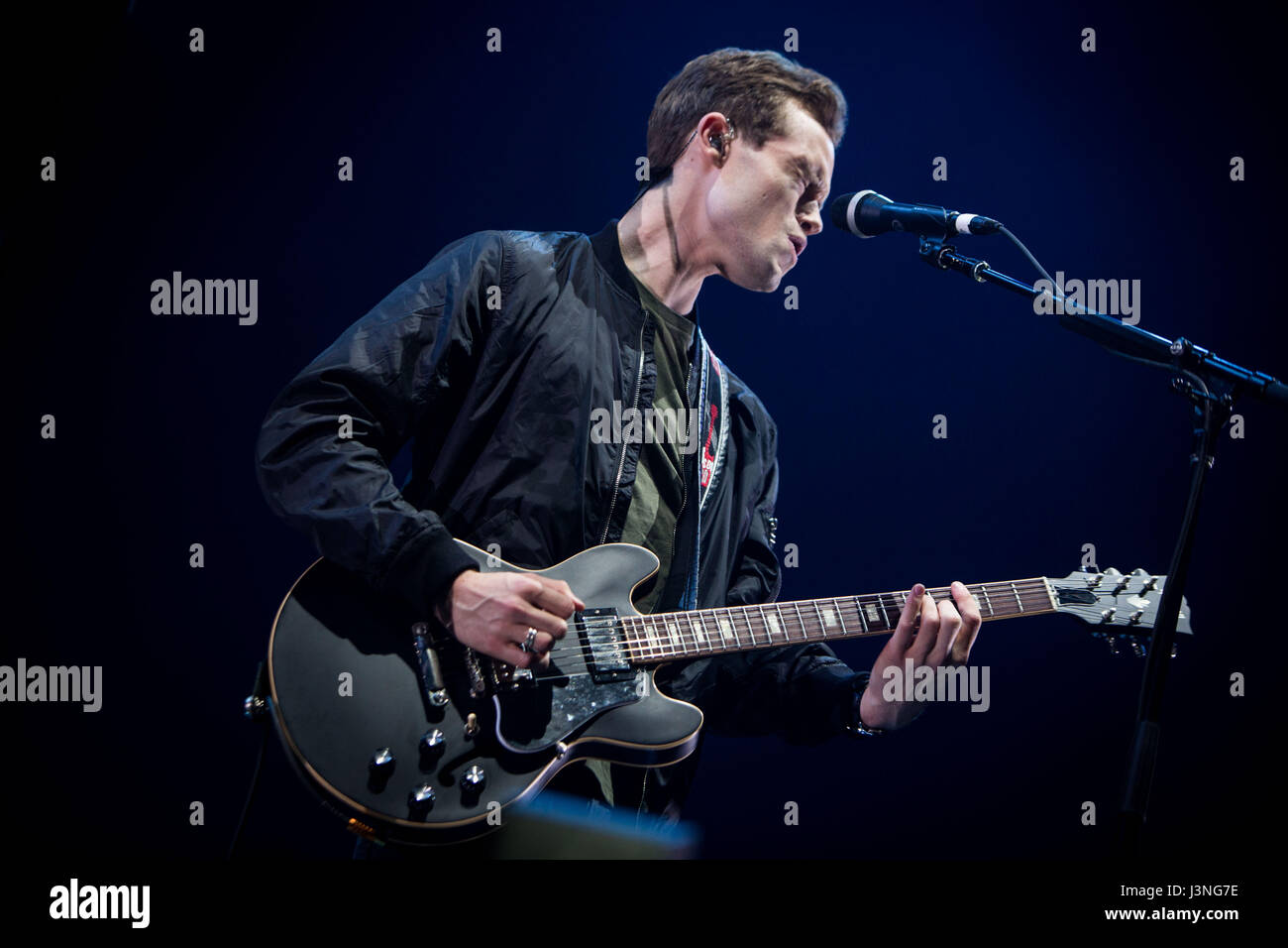 Milan, Italy. 6th May, 2017. James TW performs live at Mediolanum Forum Assago Credit: Roberto Finizio/ Alamy Live News Stock Photo