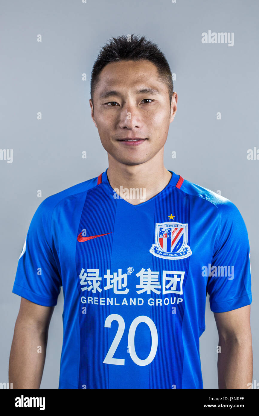 portrait-of-chinese-soccer-player-wang-yun-of-shanghai-greenland