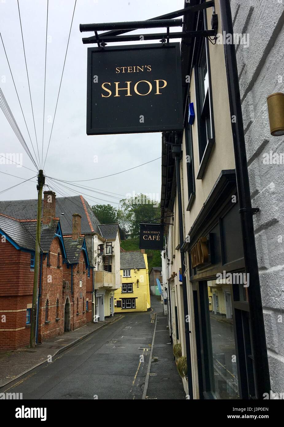Padstow cornwall rick stein cafe hires stock photography and images