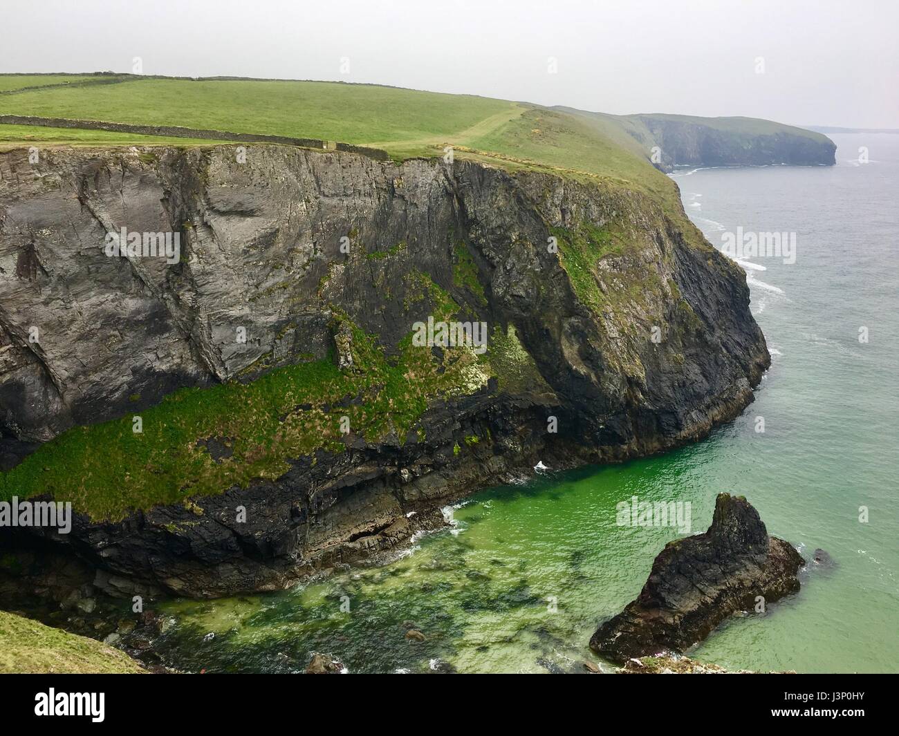 Padstow Cliff Walk Stock Photo Alamy