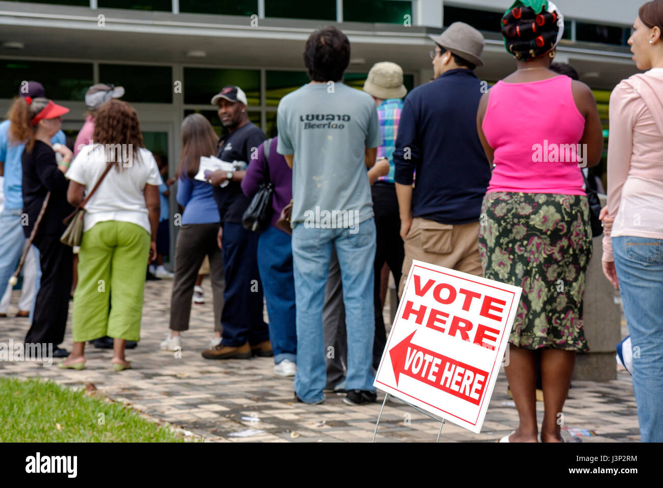 Miami Florida,Hollywood,City Hall,building,early voting,presidential