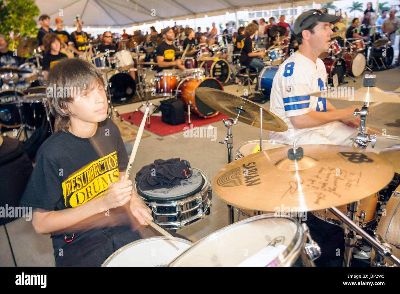 Miami Florida,Hollywood,Arts Park,The Big Beat,event,attempt,break