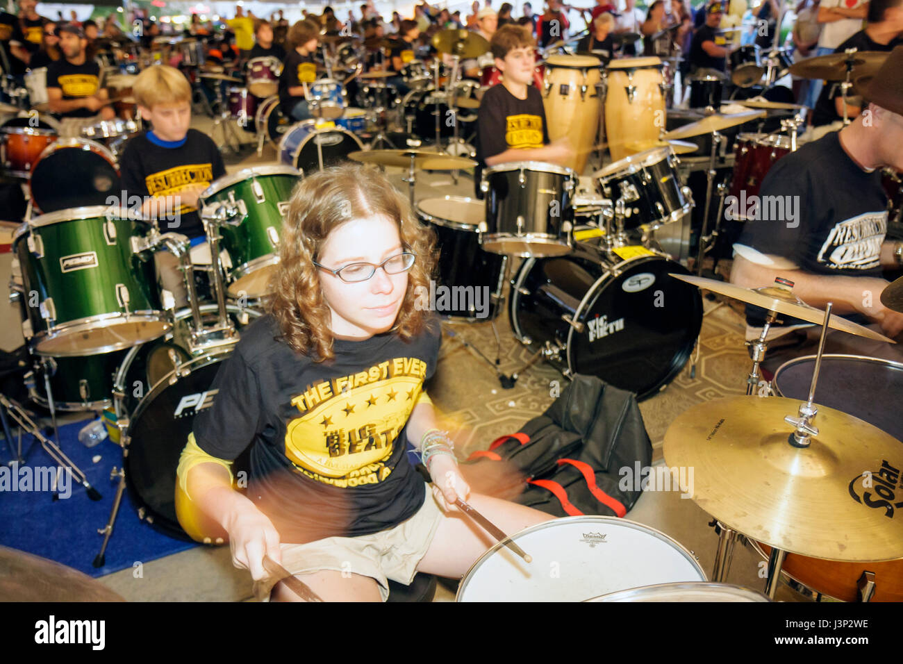 Miami Florida,Hollywood,Arts Park,The Big Beat,event,attempt,break