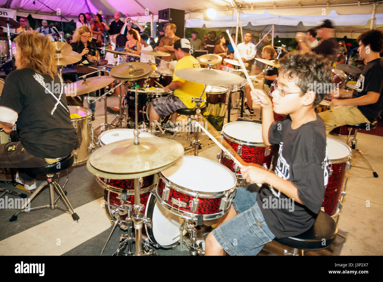 Miami Florida,Hollywood,Arts Park,The Big Beat,event,attempt,break
