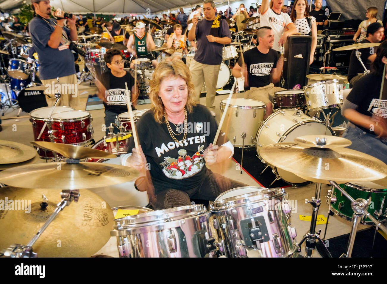 Miami Florida,Hollywood,Arts Park,The Big Beat,event,attempt,break