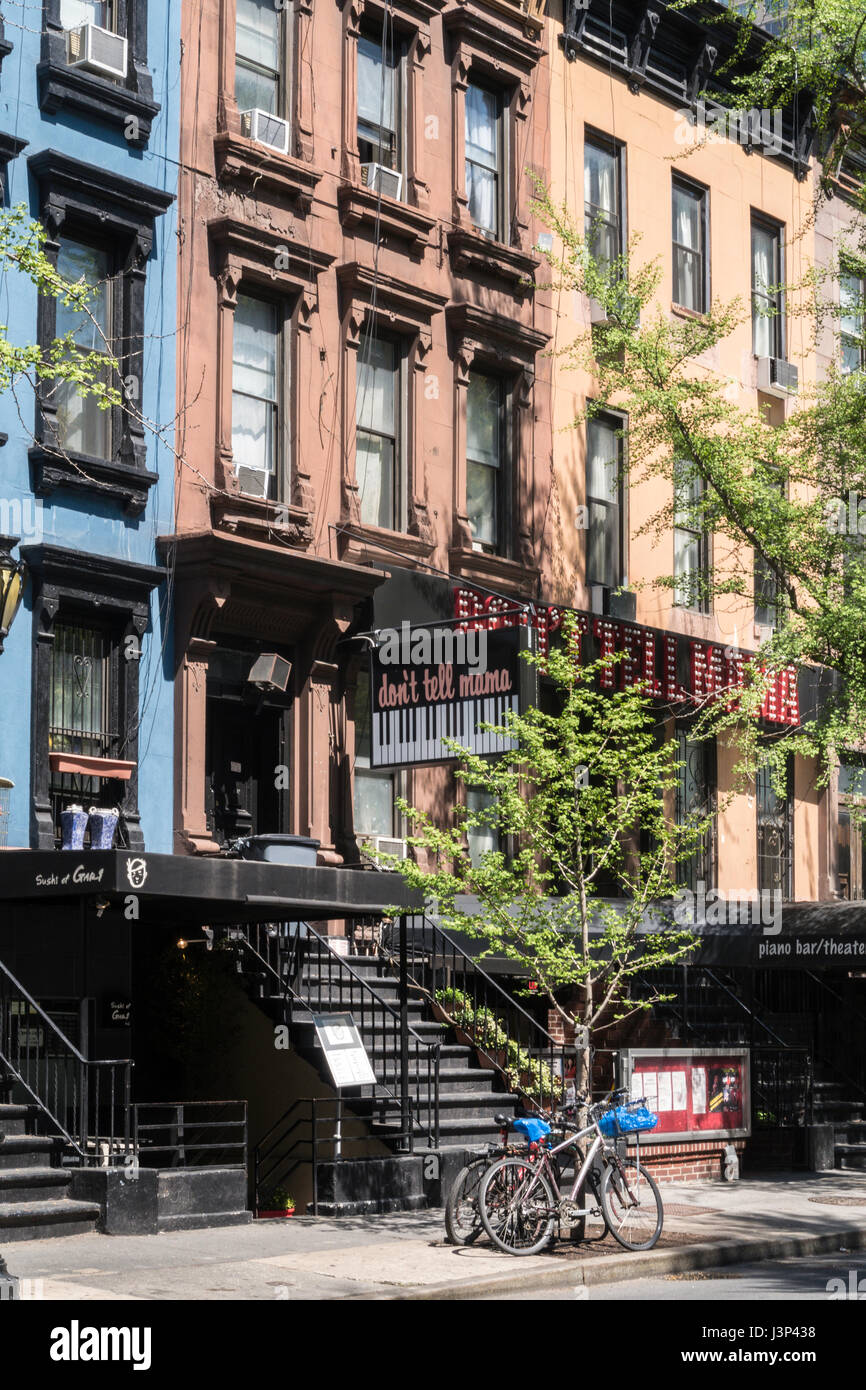 Restaurant Row, West 46th Street, NYC, USA Stock Photo Alamy