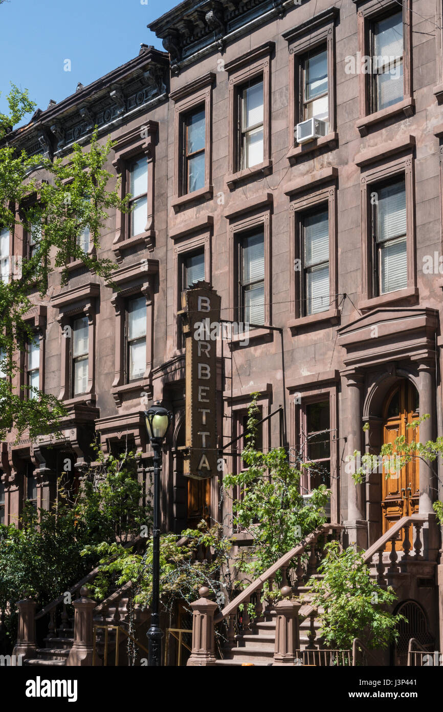 Restaurant Row, West 46th Street, NYC, USA Stock Photo Alamy