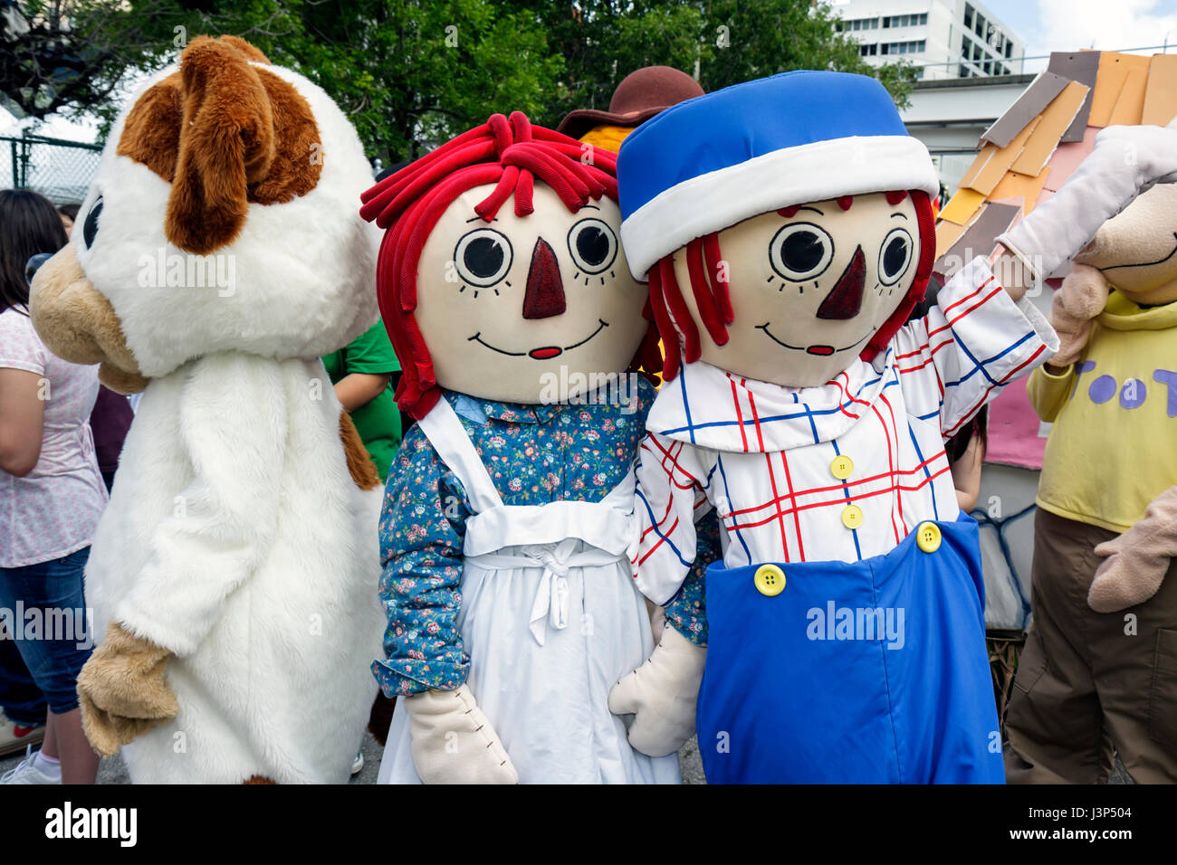 Miami Florida,Book Fair International,parade,children's literary