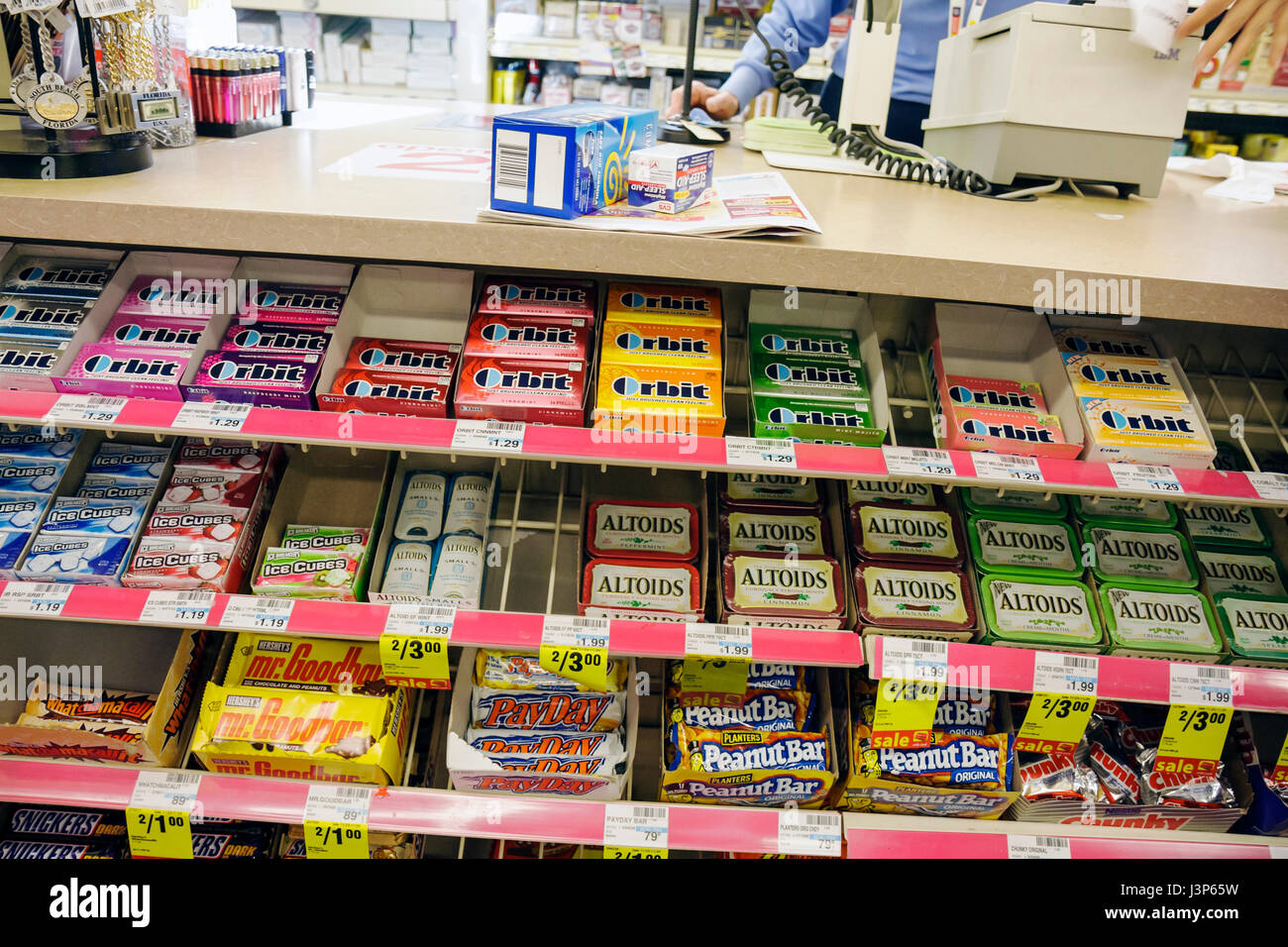 Miami Beach Florida CVS Pharmacy convenience store national chain Stock