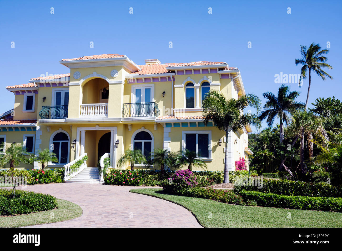 Florida, FL, South, Collier County, Naples, Gulf Shore Boulevard, home