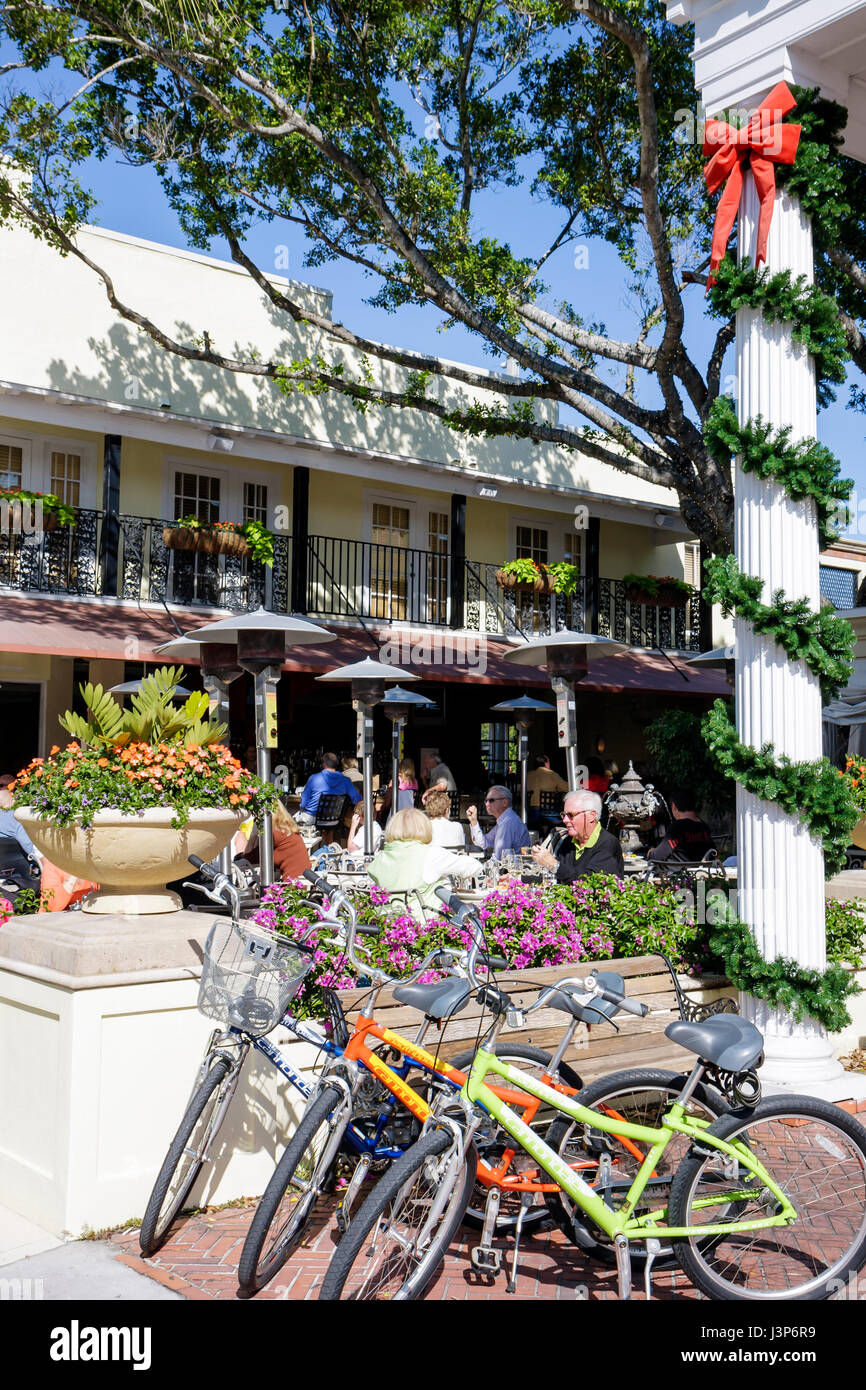 Naples Florida Old Naples Third Street South Historic District