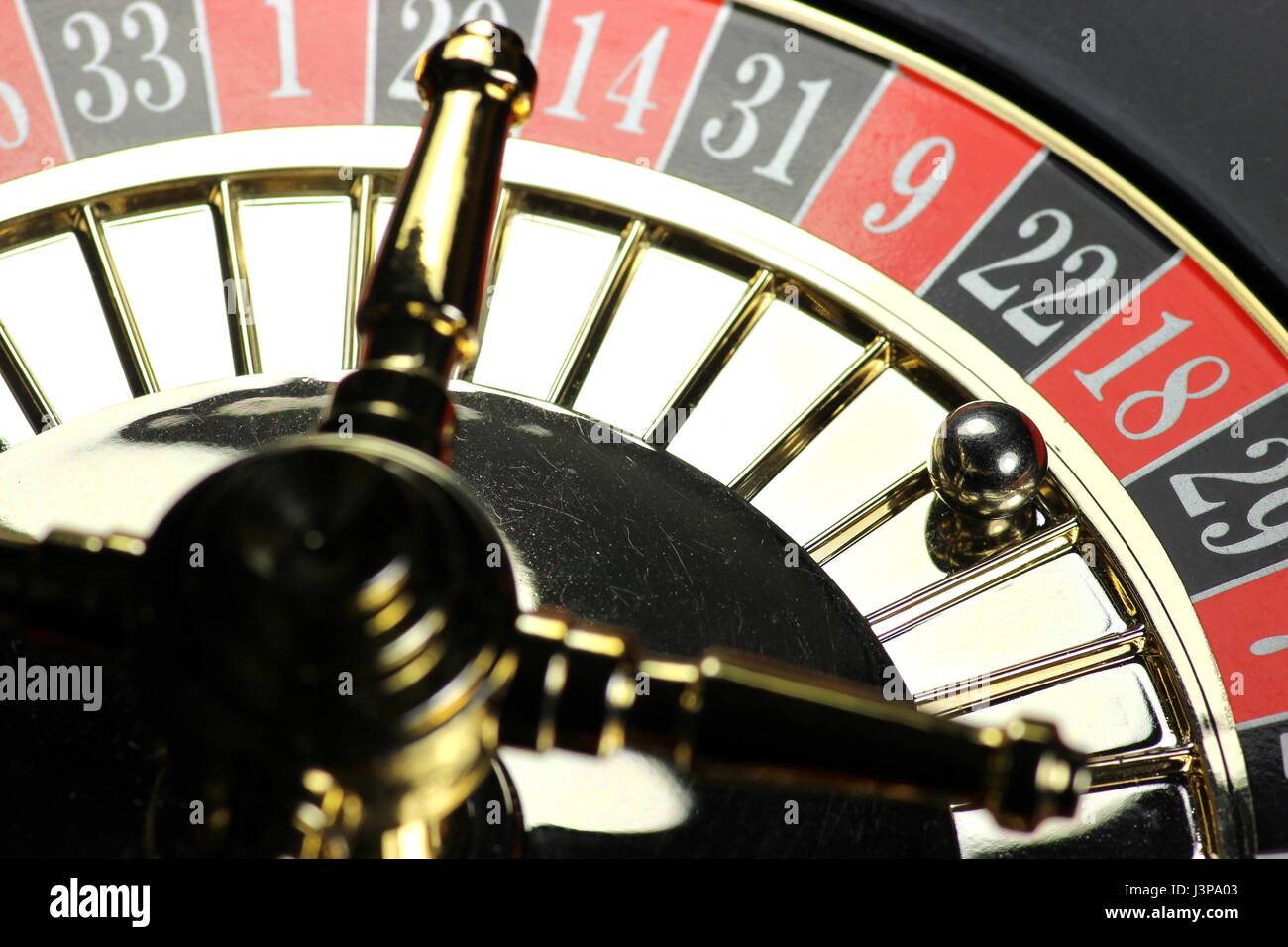 winning number in roulette Stock Photo Alamy