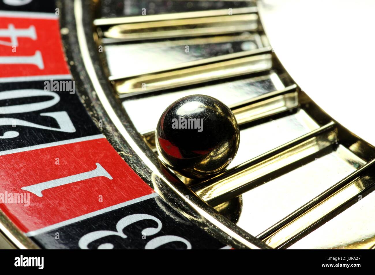 winning number in roulette Stock Photo Alamy