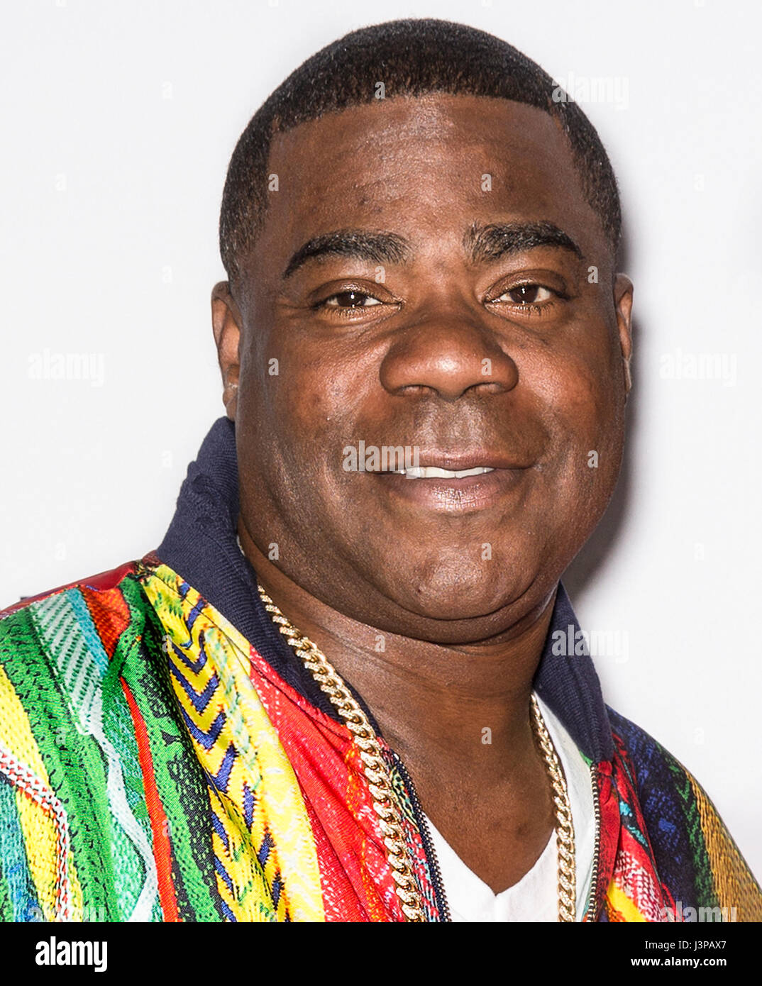 NEW YORK, NY - APRIL 23, 2017: Tracy Morgan attends 'The Clapper' Premiere during the 2017 Tribeca Film Festival at SVA Theatre Stock Photo