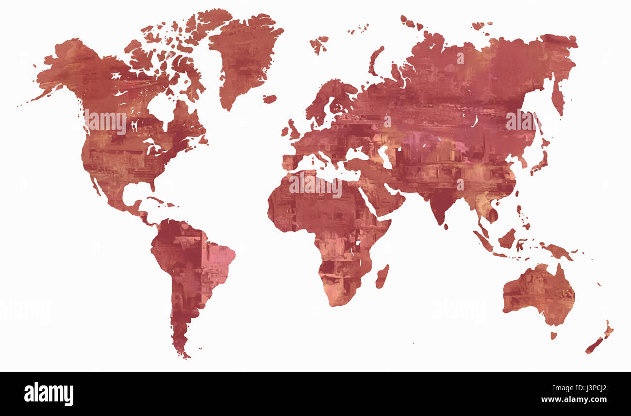 World map Stock Photo Alamy - World Map J3PCJ2