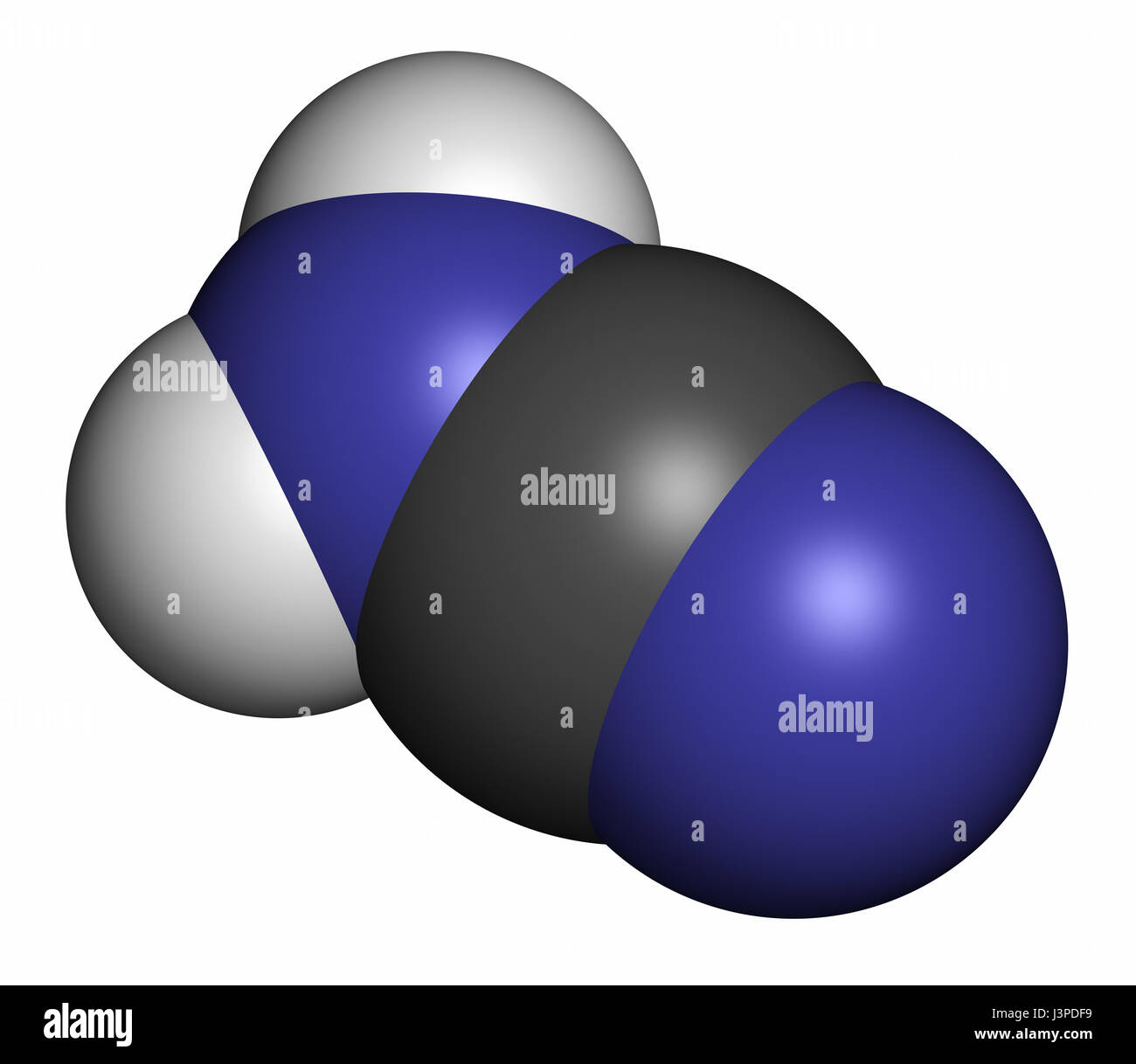 Cyanamide Molecule Used In Agriculture And Chemical Synthesis Atoms Are Represented As Spheres With Conventional Color Coding Hydrogen White Car Stock Photo Alamy