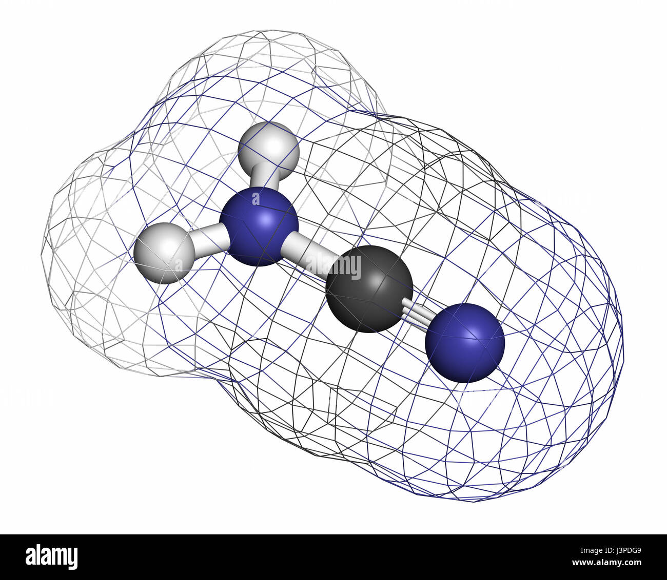 Cyanamide Molecule Used In Agriculture And Chemical Synthesis Atoms Are Represented As Spheres With Conventional Color Coding Hydrogen White Car Stock Photo Alamy
