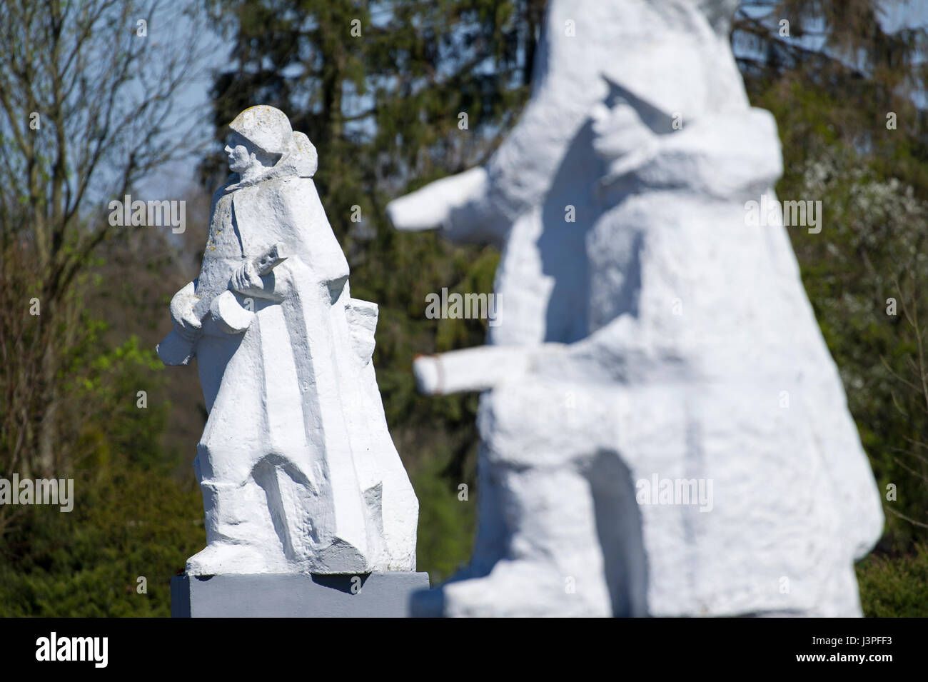 Biggest soviet war cemetery hi-res stock photography and images - Alamy