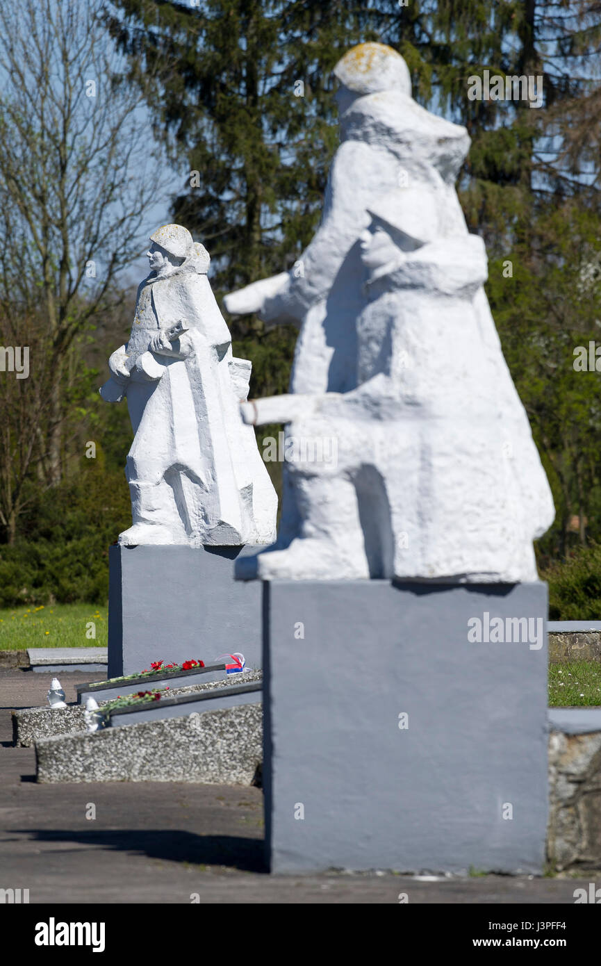 Soviet military cemetery hi-res stock photography and images - Alamy