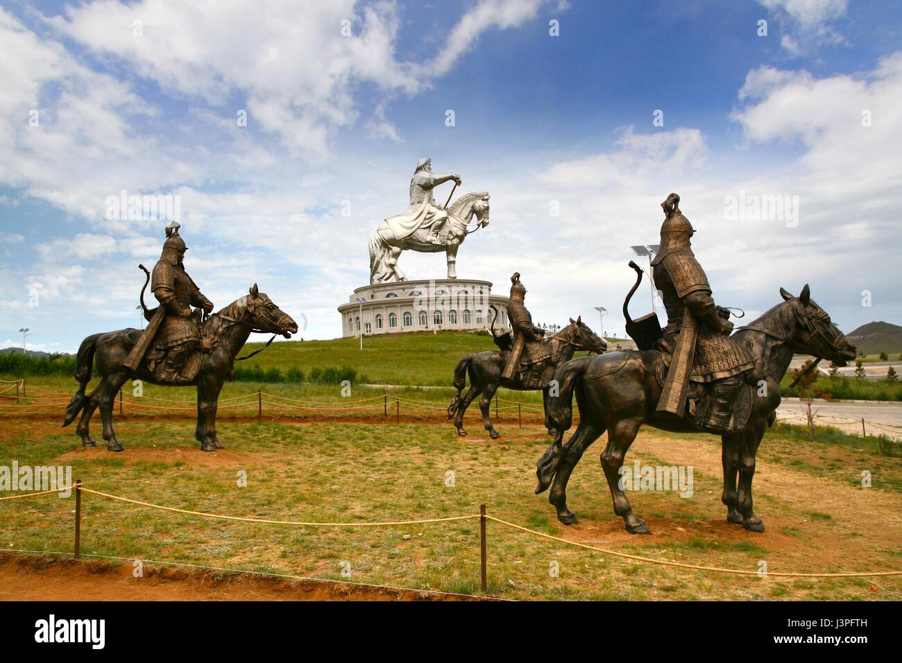 Genghis Khan Statue Complex is a 40metre tall statue of Genghis Khan