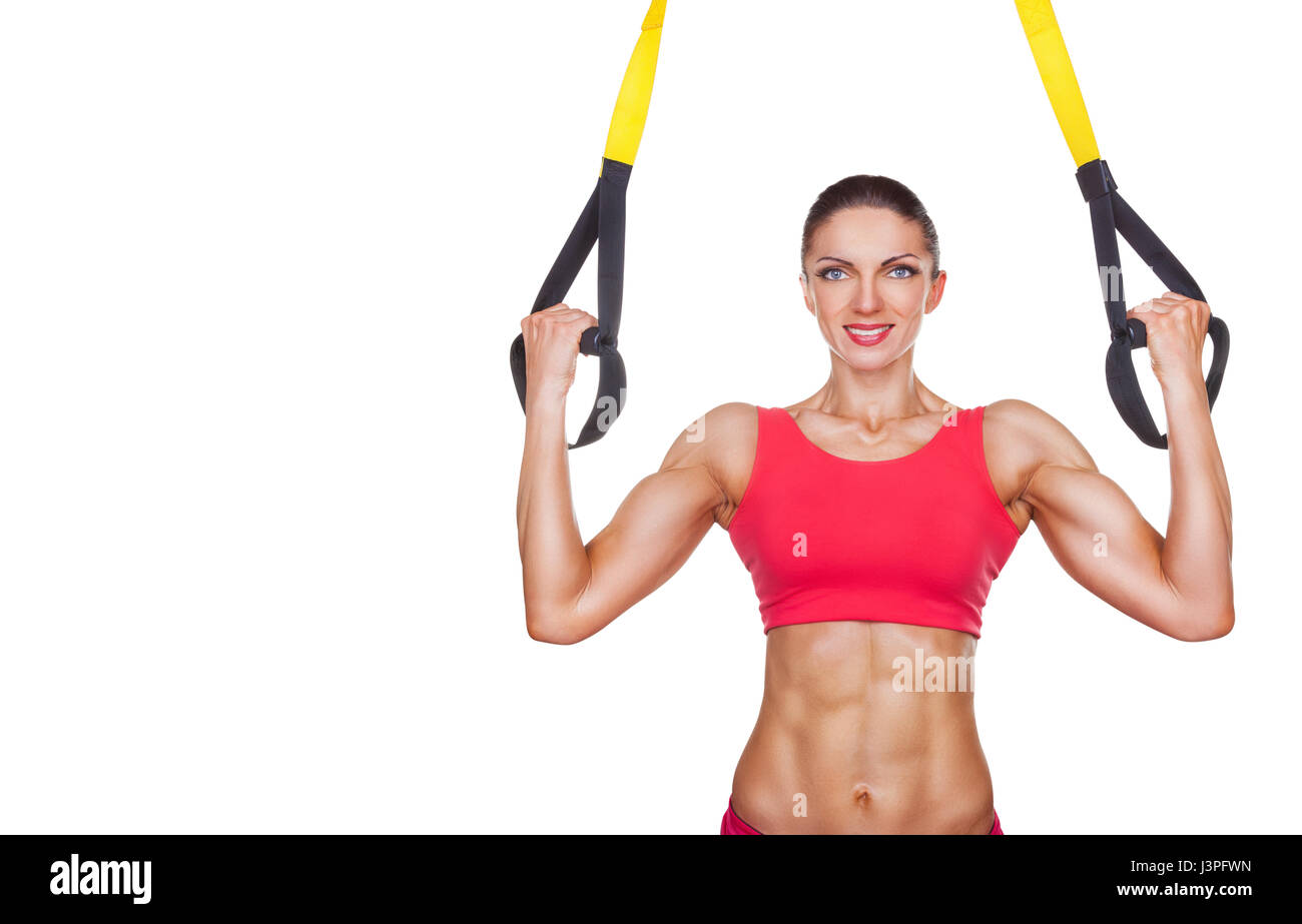 Functional training white background hi res stock photography and images Alamy