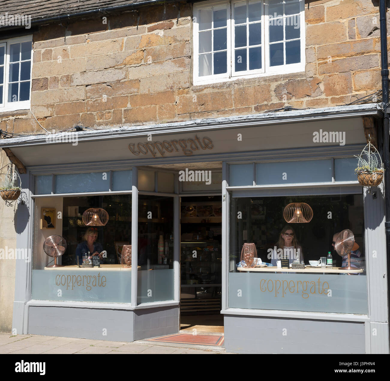 Coppergate is a coffee shop in Uppingham, Rutland Stock Photo Alamy