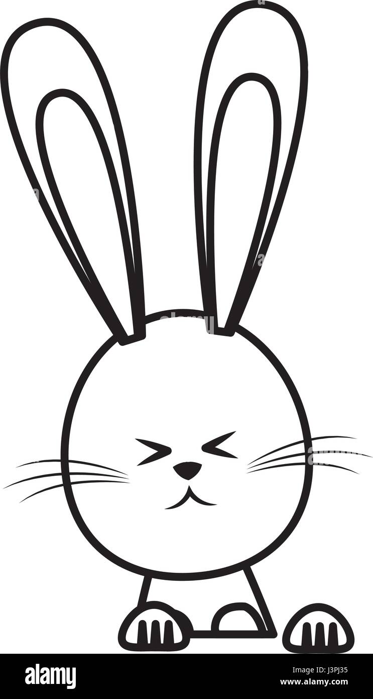 cute easter bunny funny animal line Stock Vector Image & Art - Alamy cute easter bunny funny animal line Stock Vector Image & Art - Alamy