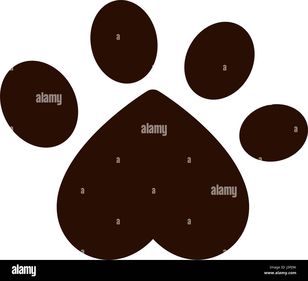 dog-paw-print-icon-stock-vector-image-art-alamy