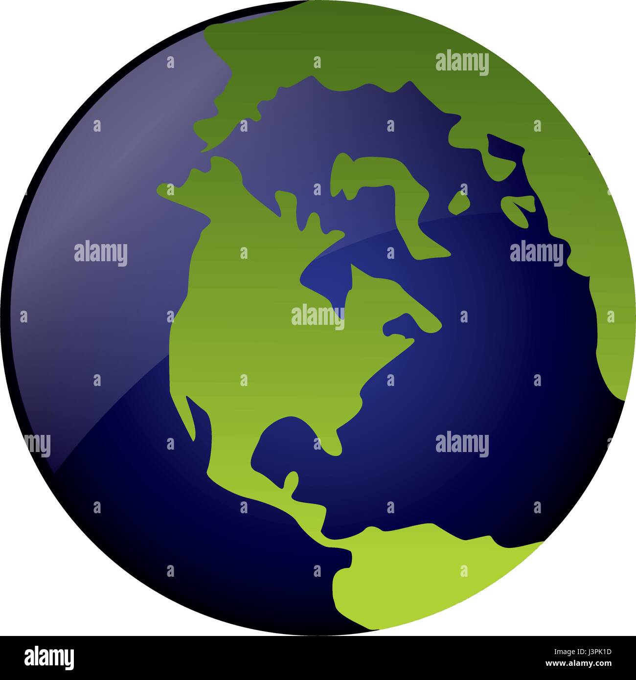 earth planet icon Stock Vector Image & Art - Alamy