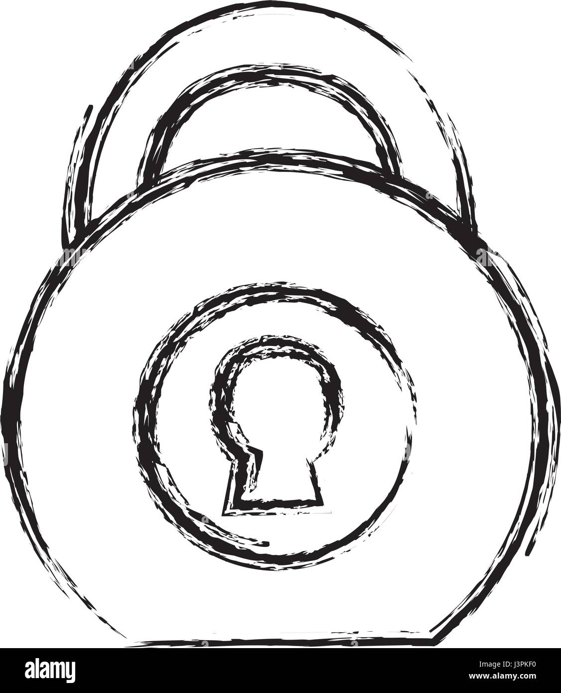 security padlock icon image Stock Vector Image & Art - Alamy