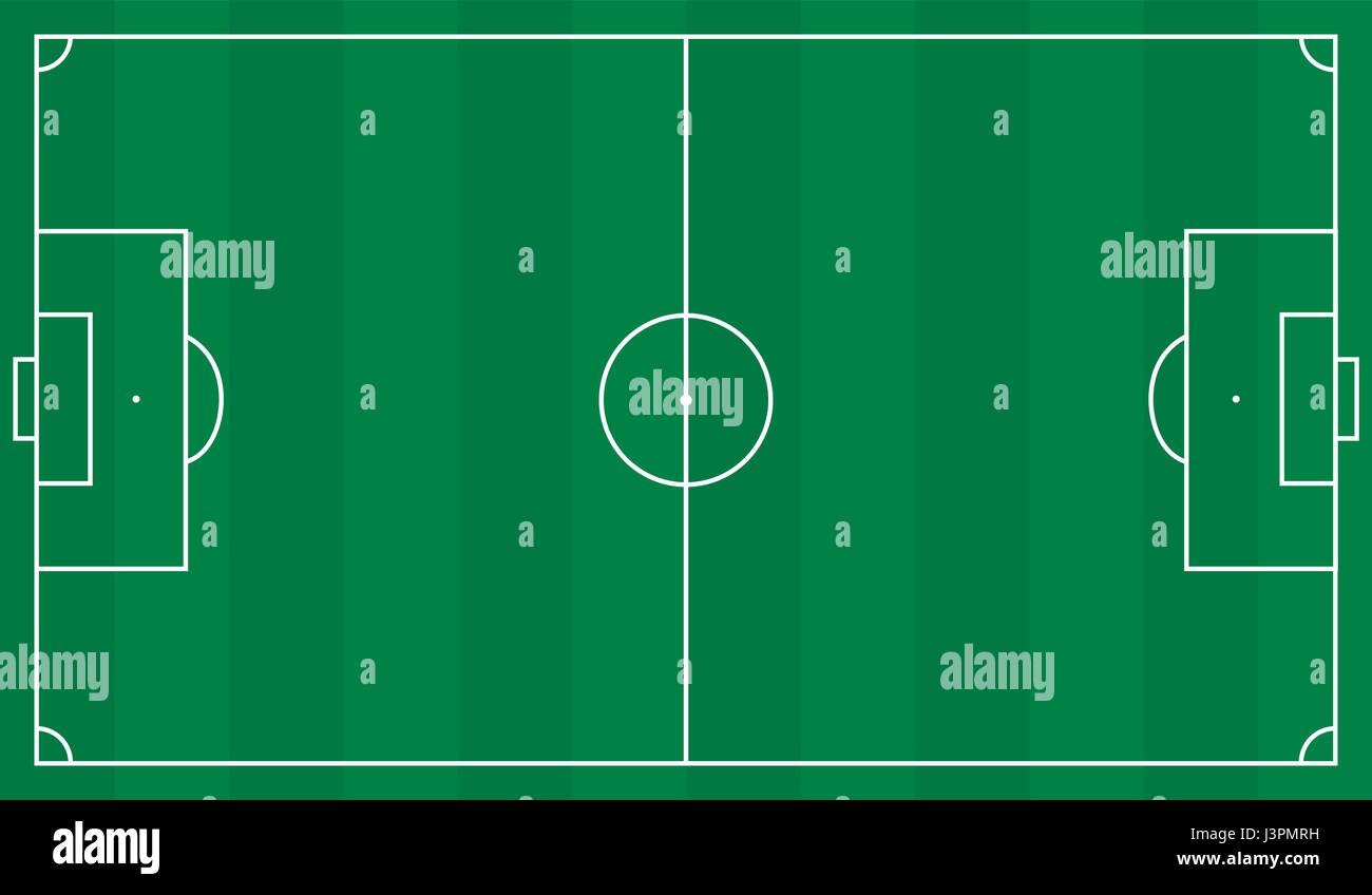 Football field scheme Stock Vector Image & Art Alamy