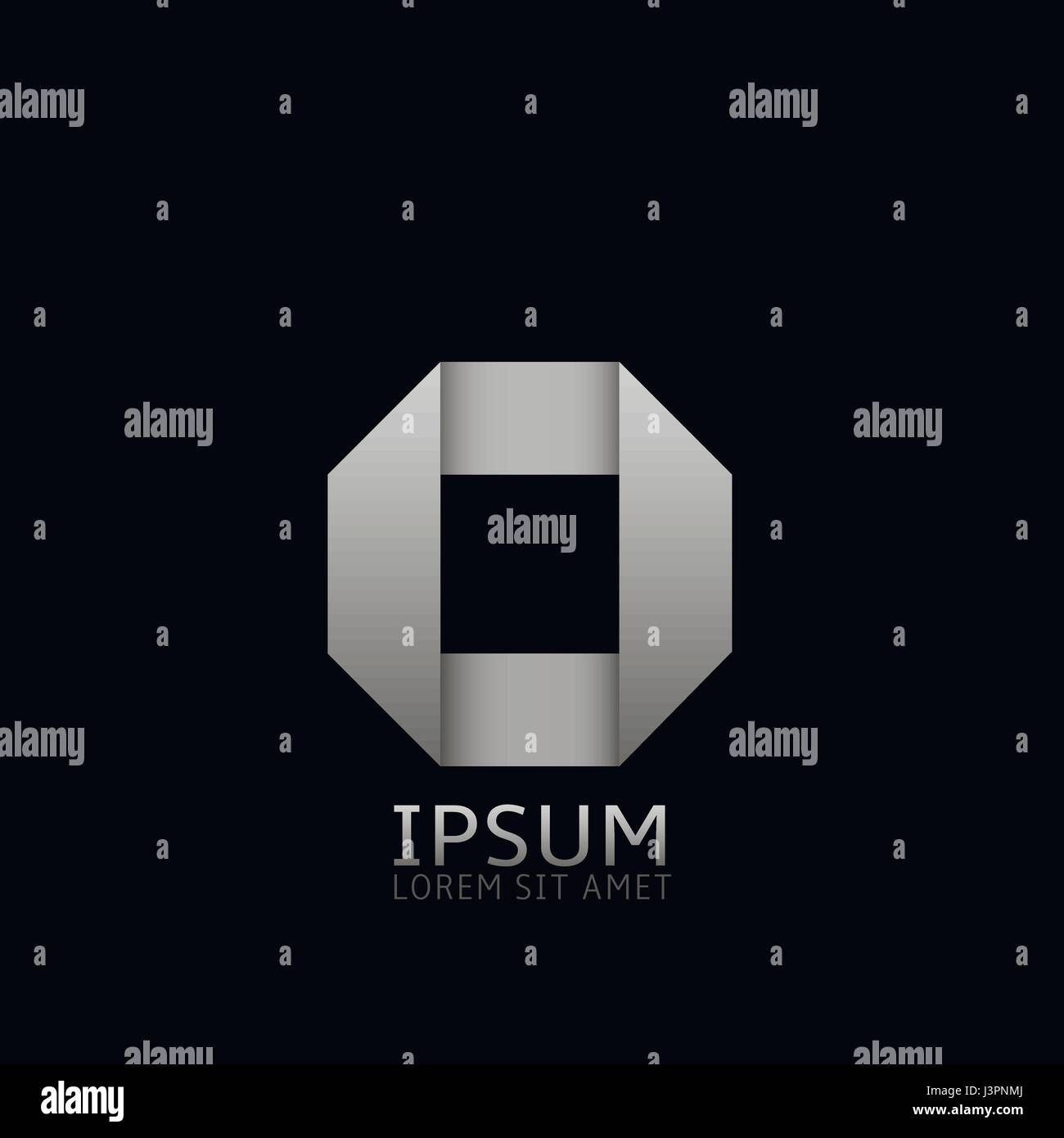 Abstract logo template Stock Vector Image & Art - Alamy