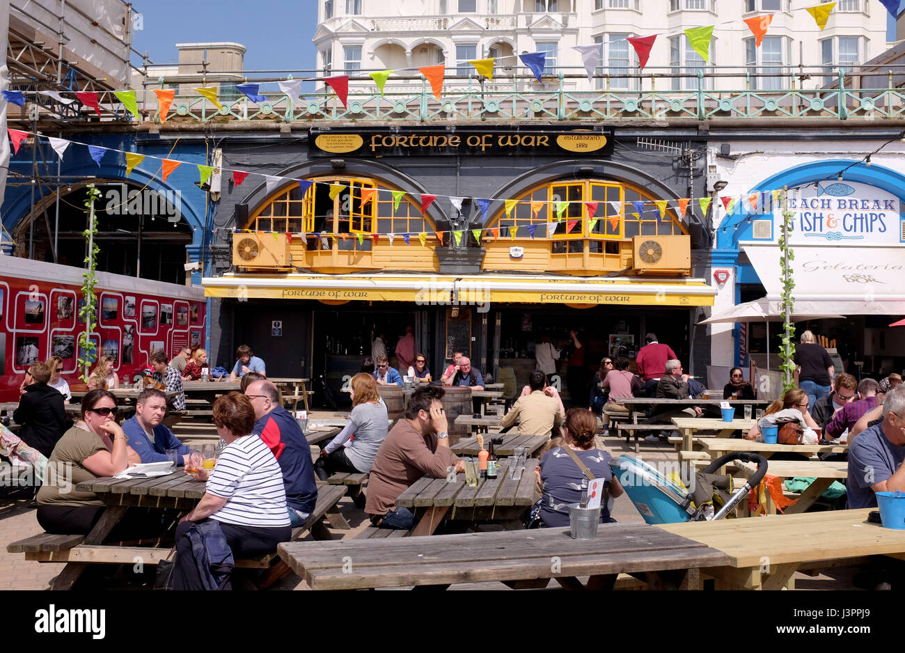 Brighton seafront bars hires stock photography and images Alamy