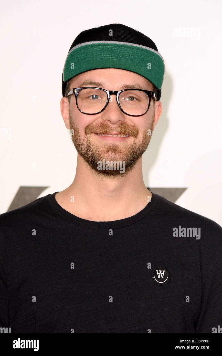 Presentation of the new 'Sing meinen Song' season at Festsaal in Kreuzberg. Featuring: Mark Forster Where: Berlin, Germany When: 05 Apr 2017 Stock Photo