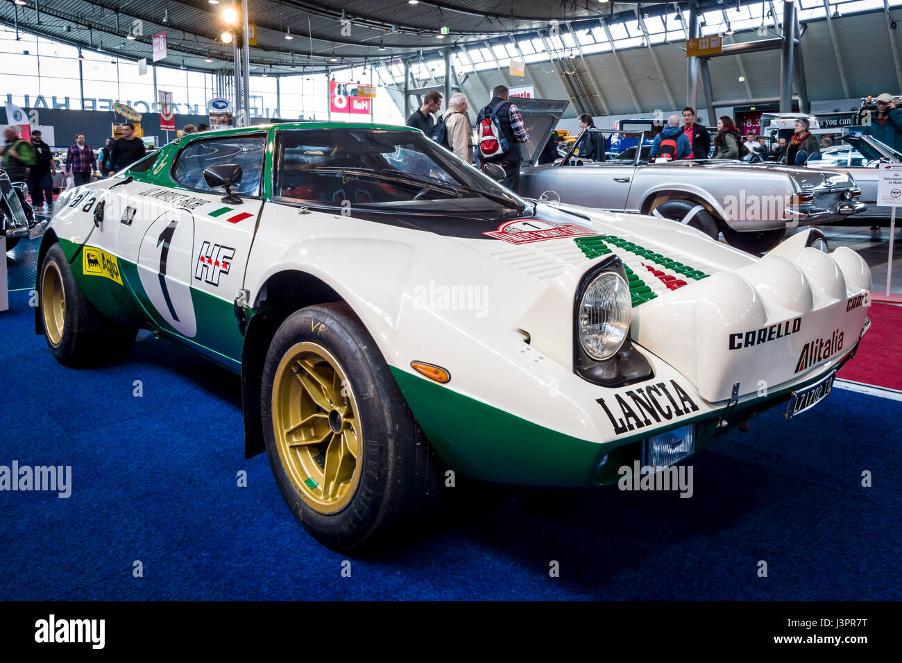 STUTTGART, GERMANY MARCH 03, 2017 Sports and rally car Lancia Stratos HF (Tipo 829), 1975