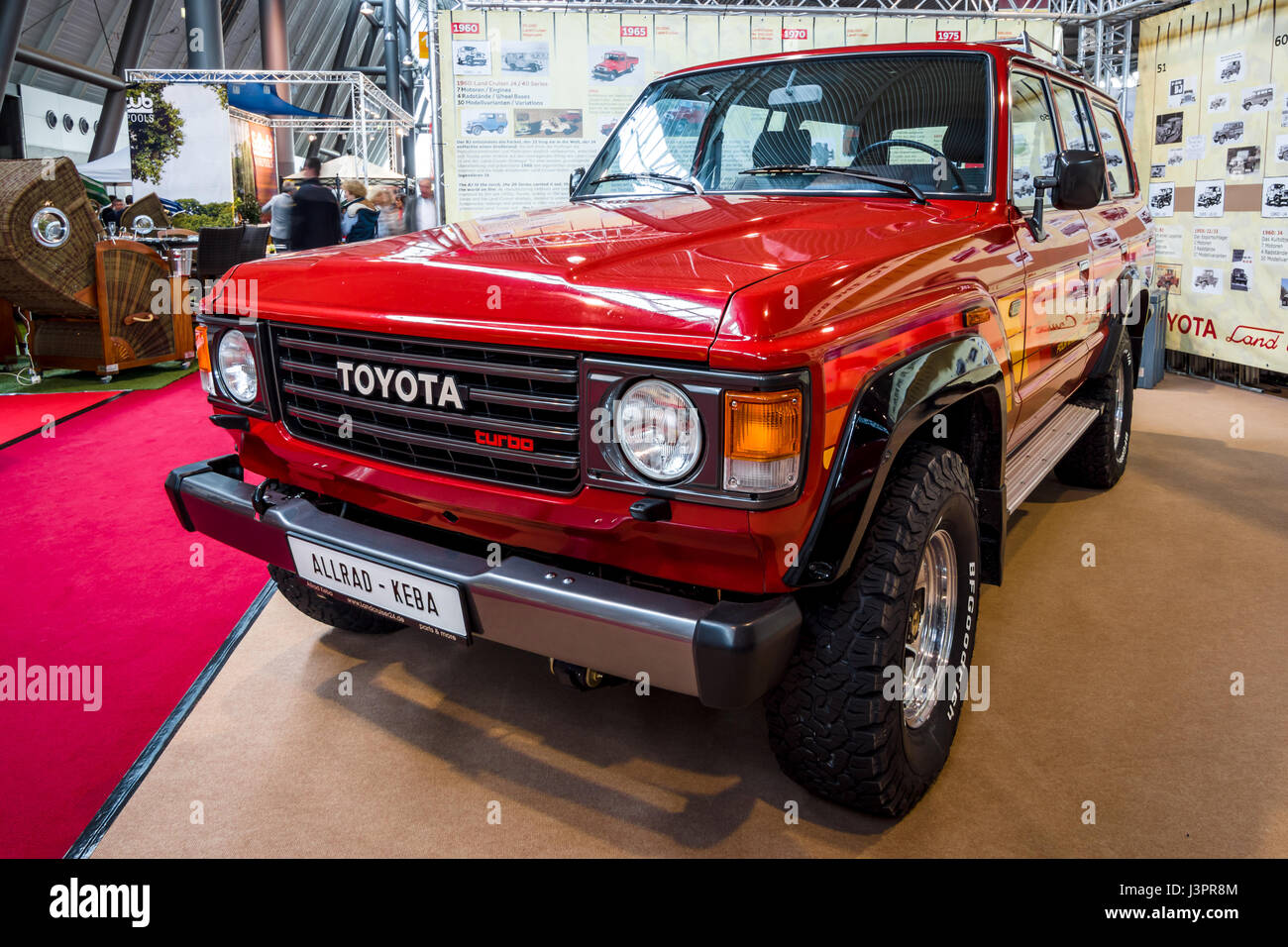 Toyota land cruiser vintage hi-res stock photography and images - Alamy
