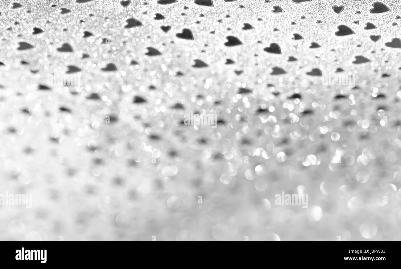 Bokeh heart abstract background love Valentine's Day Stock Photo - Alamy