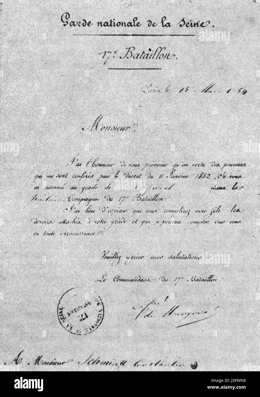 Décret 1794 Chefs de légions et Officiers Garde Nationale sédentaire Décret 1794 Chefs de légions et Officiers Garde Nationale sédentaire
