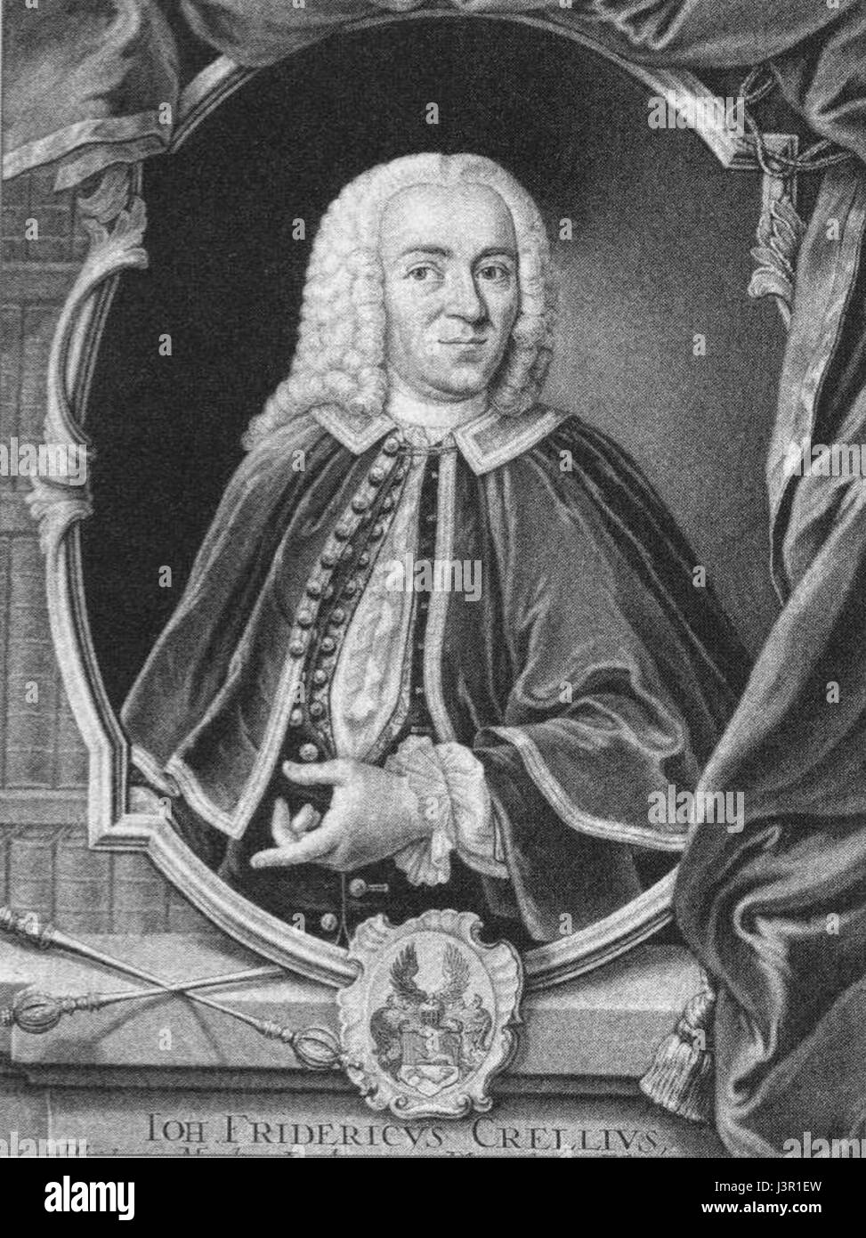 Johann Friedrich Crell Stock Photo Alamy