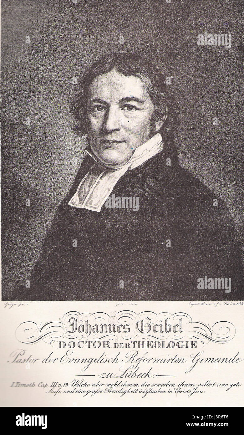 Johannes Geibel Stock Photo