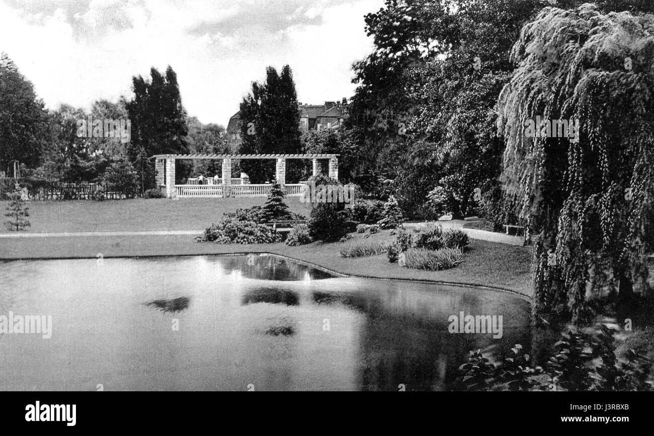 Karlshorst, Seepark um 1930 Stock Photo Alamy