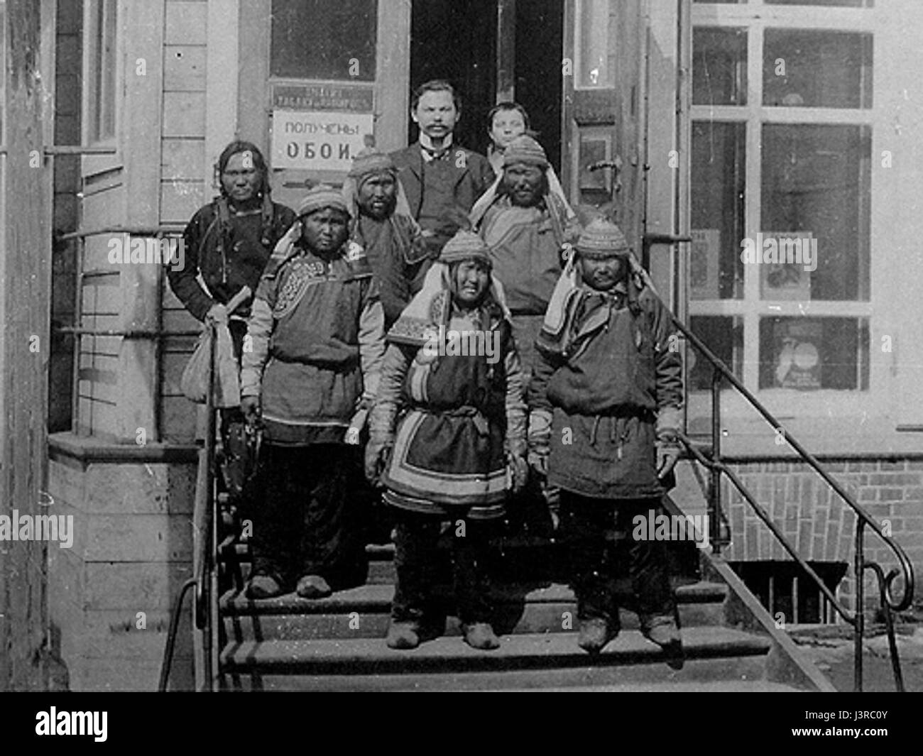 Client at market Black and White Stock Photos Images Alamy