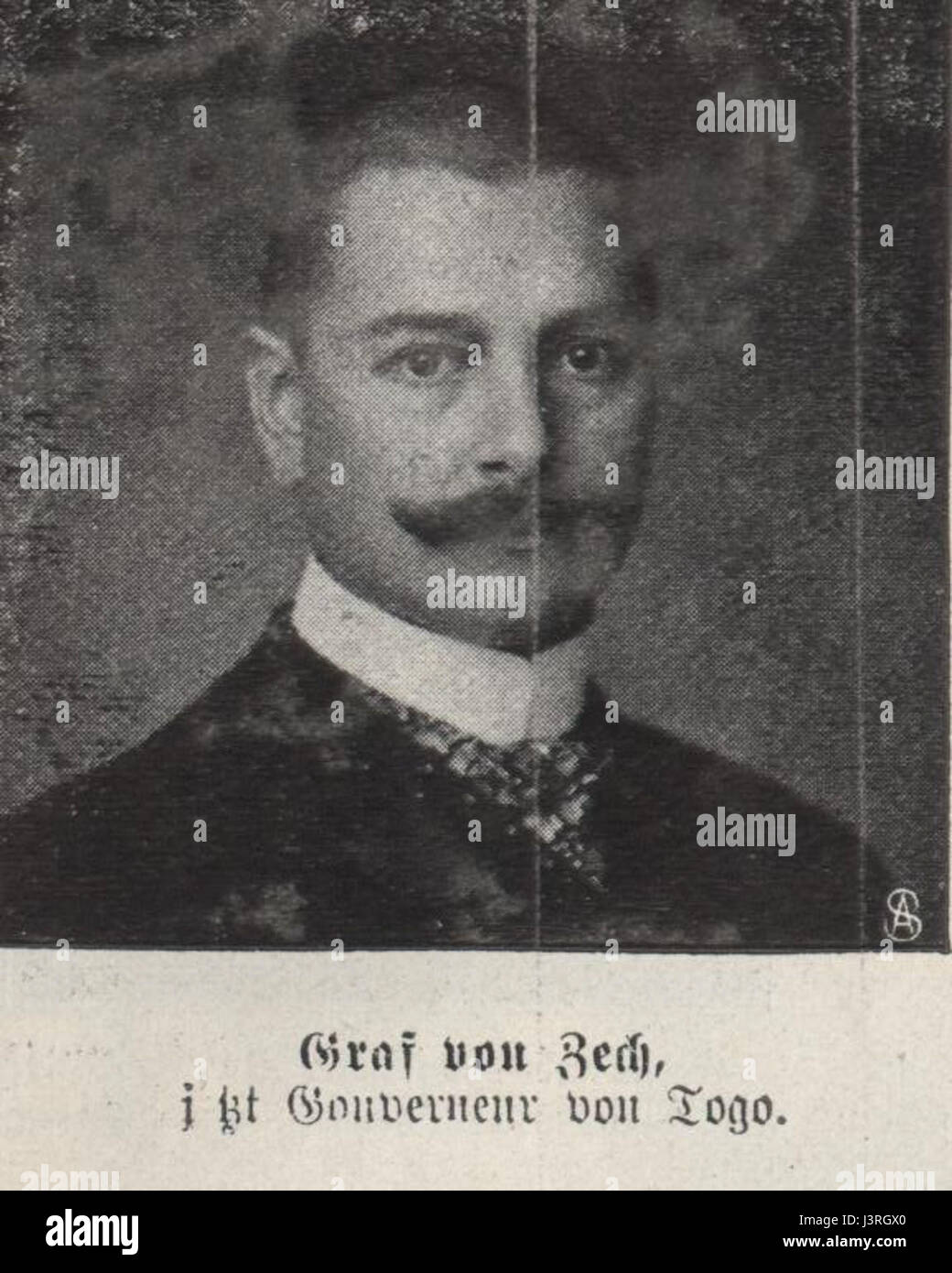 Julius Graf von Zech Stock Photo Alamy