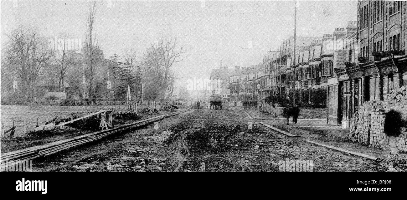 Junction of Lordship Lane and Mount Plesant Road looking East 1903