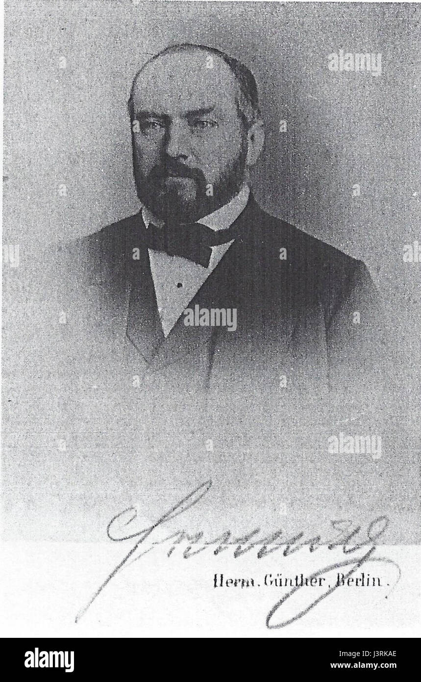Julius von Hennig Stock Photo