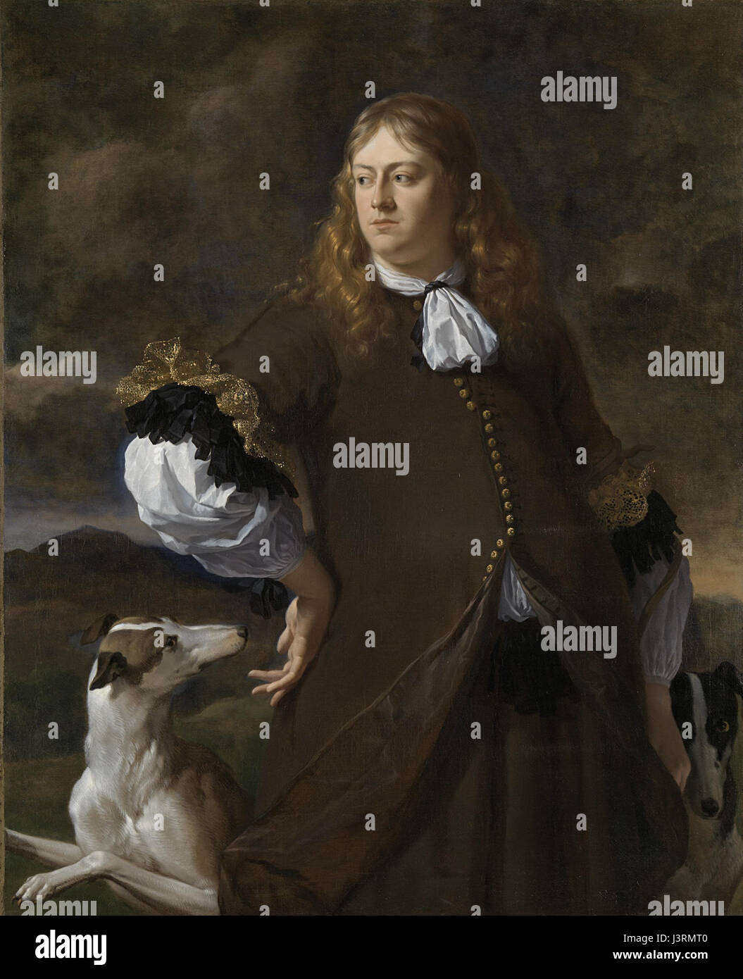 Joan Reynst (1636 95). Heer van Drakenstein en de Vuursche. Kapitein der burgerij te Amsterdam in 1672 Rijksmuseum SK A 191 Stock Photo