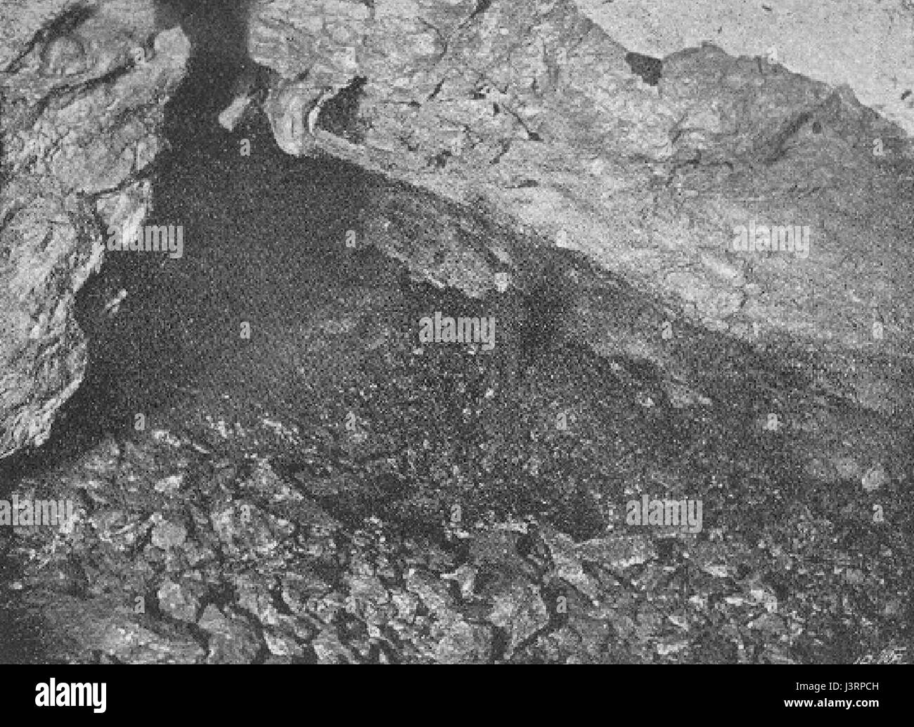 Klotild barlang belseje Stock Photo