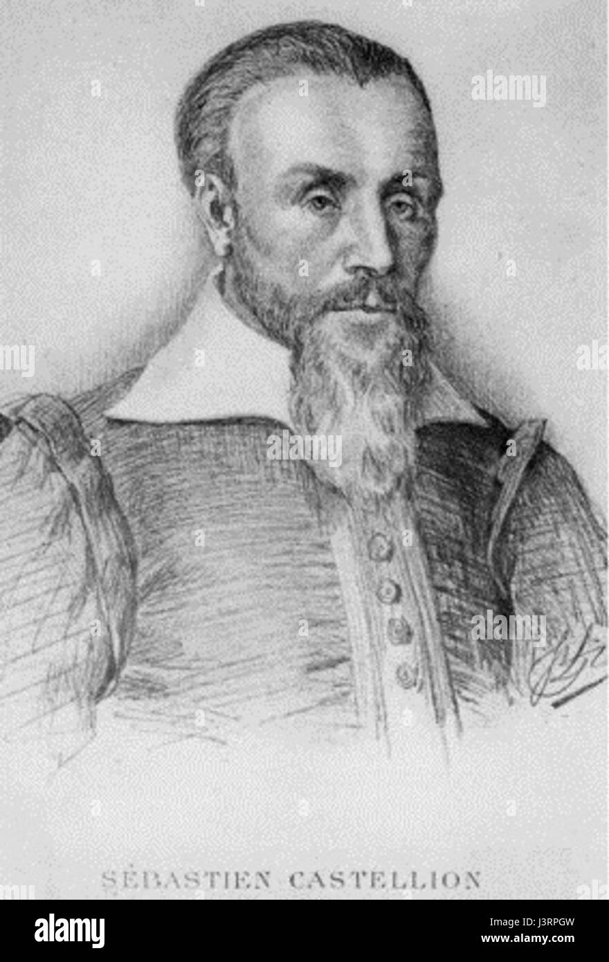 Castellion Jean Paul Laurens Castellion Stock Photo - Alamy