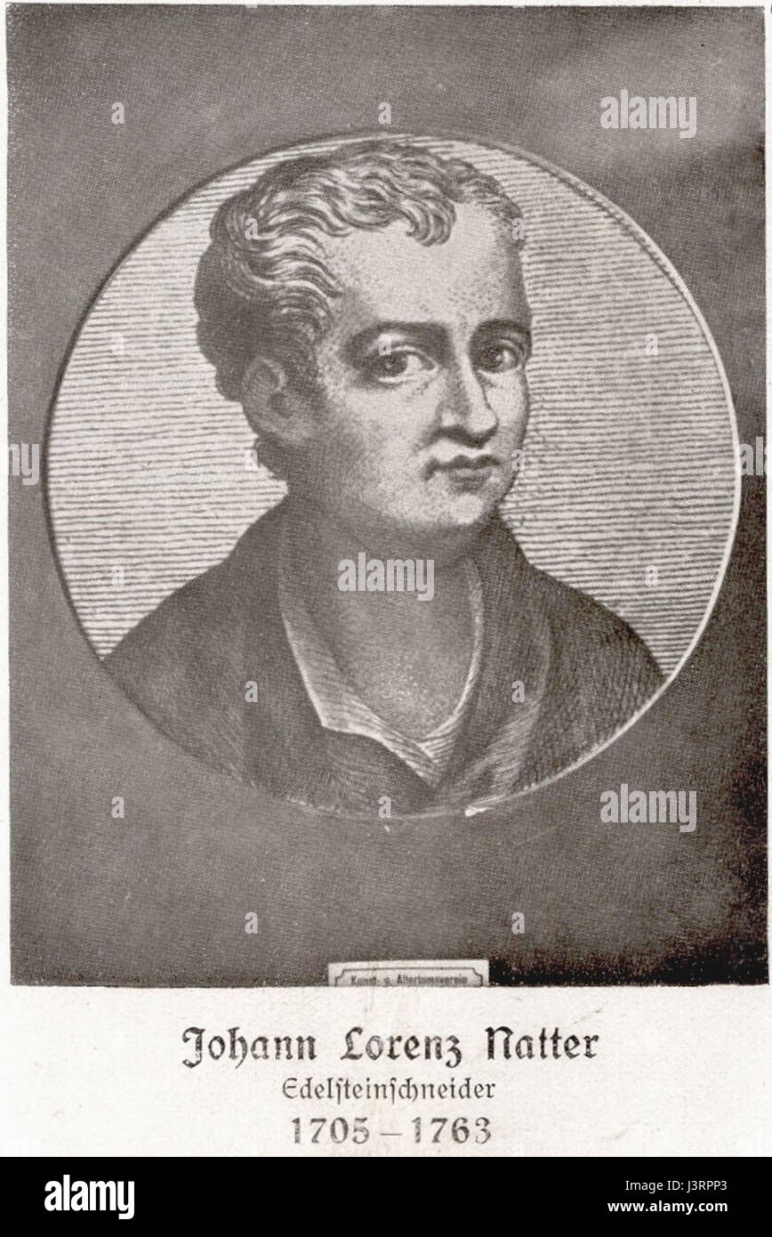 Johann Lorenz Natter Stock Photo Alamy